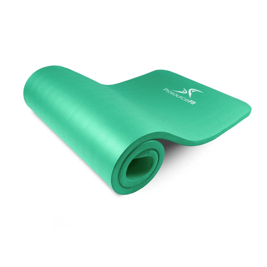 Extra Grueso Yoga Y Pilates Estera 1 En, Green